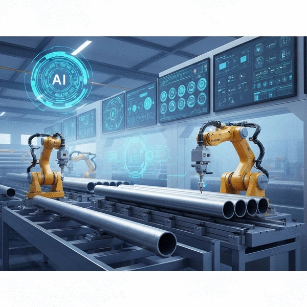 Automated Quality Control in Steel Pipe Manufacturing: AI-Driven Testing Systems and Traceability
